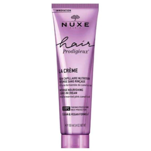 NUXE Hair Prodigieux La Crème – Soin Capillaire Nutrition Intense Sans Rinçage 100 ml